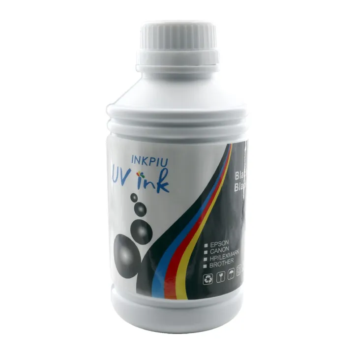 Inkpiu Uv Dye Ink 500ml Universal Refill Ink For Epson Canon Hp Brother Printer Black 7517