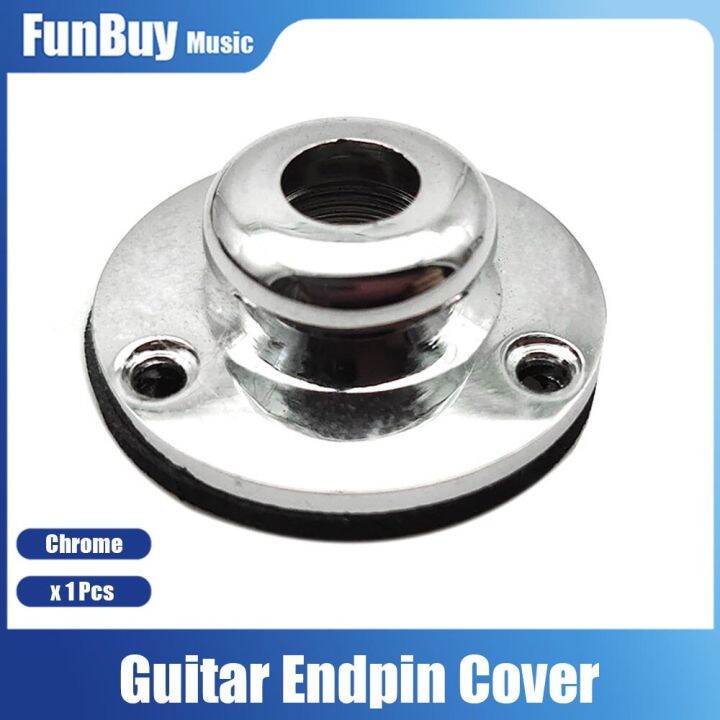 brass-guitar-6-35mm-end-pin-jack-cover-acoustic-guitar-ukulele-eq-pickup-endpin-jack-cover-chrome