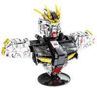 Super สงครามหุ่นยนต์บล็อคก่อสร้าง Ν Gundam RX-93หน้าอกอิฐของเล่นชิ้นส่วนแบบจำลองคอลเลกชันสำหรับของขวัญเด็ก