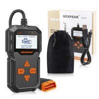 สแกนเนอร์อัตโนมัติ OBD2 NX301 NXPEAK สำหรับรถยนต์เครื่องอ่านโค้ดเครื่องมือแสกนเครื่องมือวินิจฉัยรถ Elm327