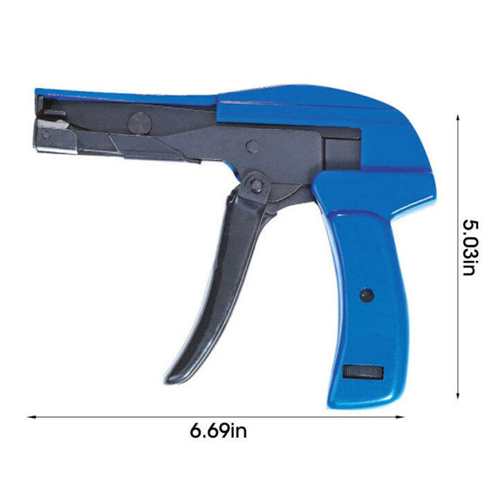 HS600A nylon cable tie strapping tool 2.44.8mm tightening gun cable
