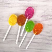 5pc 3D Lollipop Candy Fake Sweet Sugar Artificial Food Miniature Ornament Decoration Home Decor DIY Accessories