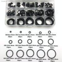 ▣✷✕ Rubber O Ring NBR VMQ FKM CS 1.5/1.9/2.65mm Assortment Black O Ring Seal Set Automotive Repair Plumbing and Faucet Air Oring Kit