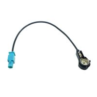 【CC】 9.8  Car Radio/Stereo Antenna FAKRA Z Plug To ISO Male Cable RG174 Accessories