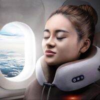 Massage U-Shaped Neck Multi-Function Shoulder and Cervical Vertebra Electric Outdoor pillow for airplane