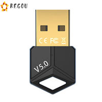 ทำดีไซน์ USB บลูทูธ-รองรับ5.0อะแดปเตอร์ Pc คอมพิวเตอร์เครื่องรับสัญญาณเสียงไร้สายเมาส์คีย์บอร์ดอะแดปเตอร์