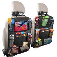 [Xiaofeitian Auto Supplies] Car Seat Back Organizer ที่เก็บกระเป๋าพร้อมหน้าจอสัมผัสที่วางแท็บเล็ตสำหรับเด็กอุปกรณ์เสริมในรถยนต์สำหรับเด็ก