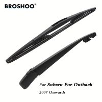 BROSHOO Car Rear Wiper Blades Back Windscreen Wiper Arm For Subaru Outback Hatchback (2007 ) 355mmWindshield Auto Styling