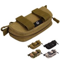 Feng Qi shop  Portable Outdoor Tactical Glasses Bag Camouflage Men Nylon Waist Belt Sunglasses Pack Eyeglasses Case