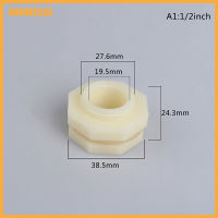 [HAOWEILAI] ABS 1/2 "3/4" 1 "Thread Water TANK Connector ท่อติดตั้งสำหรับตู้ปลาปลา