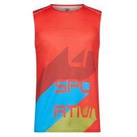 LA SPORTIVA VERT TANK MEN - POPPY/CHILI | เสื้อกีฬาผู้ชาย