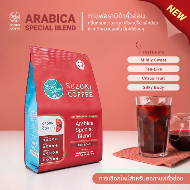 ชุดดริป-กาแฟอาราบิก้าคั่วอ่อน-arabica-special-blend