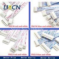 10PCS JST PH2.0 XH 2.54mm Single/Double Head Wire Cable Connector 2P/3/4/5/6/7/8/9/10P12 Pin Pitch Red Blue Male Female Plug