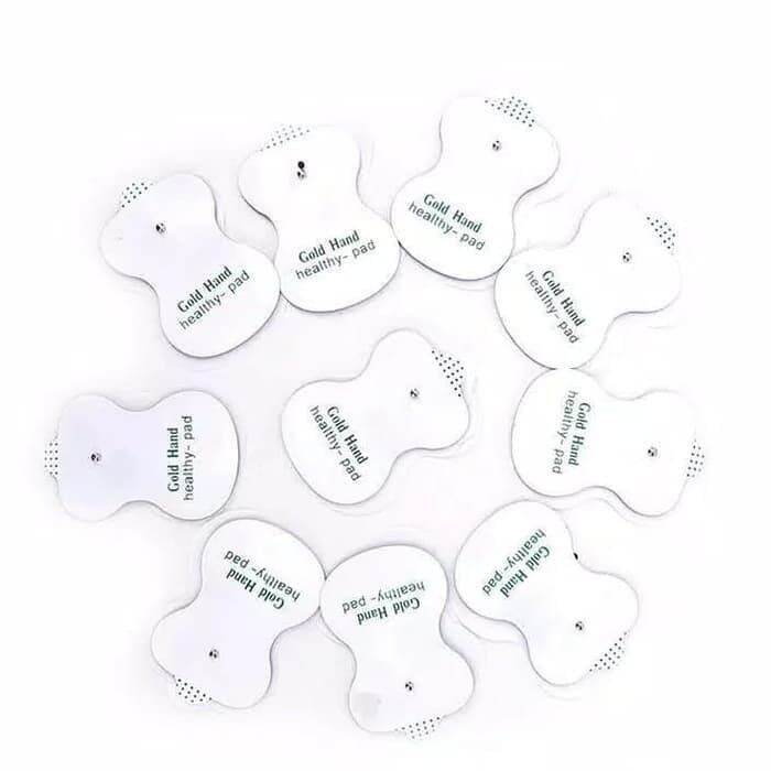 10 Pcs Gel Pad Alat Pijat Electrode Koyo Tempel Gelpad Healthy Pad