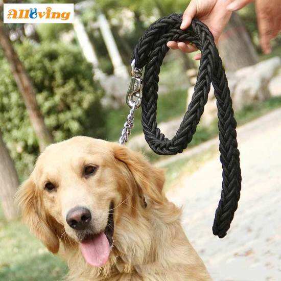 Alloving vòng cổ cho chó mạnh mẽ dây kéo dây xích dây kéo dây đeo cổ áo - ảnh sản phẩm 6