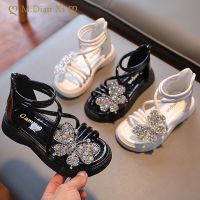 【hot】✎✗  New Sandals Rhinestone Shoes Kids Roman Beach Fashion Children