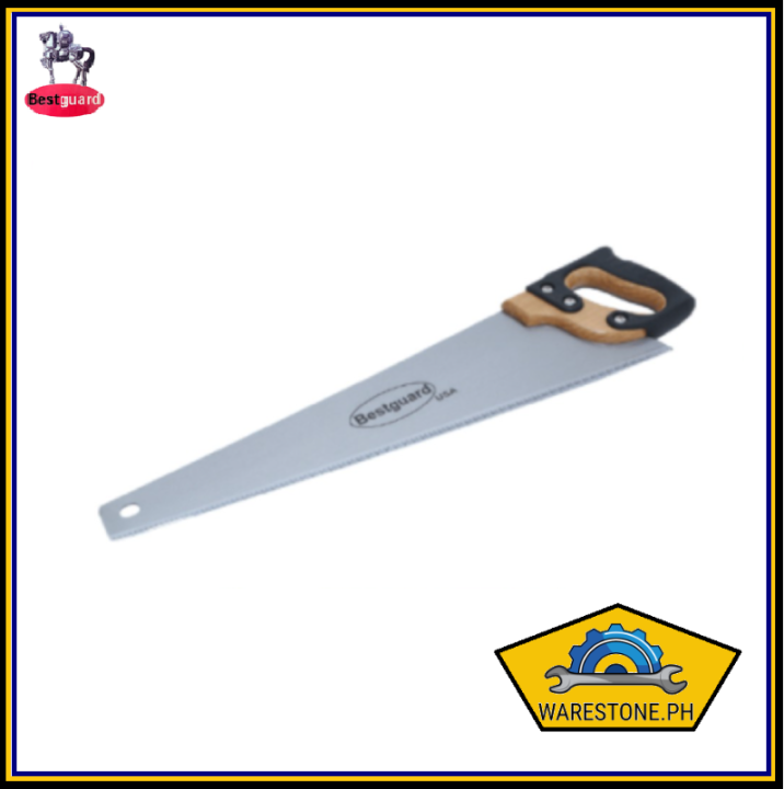 Warestone.ph Bestguard E63 Hand saw with Wood Handle 18" Lazada PH