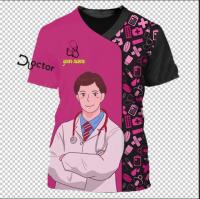 Personalized Name doctor Uniform Emergency Medical Technician T-shirt, Custom NamE 01