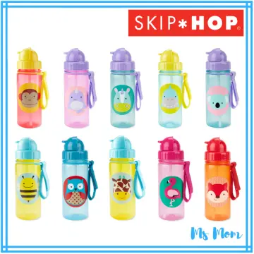 Skip Hop Zoo Straw Bottle - 13 oz - Butterfly