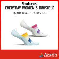 Feetures Everyday Women’s Ultra Light Invisible ถุงเท้าใส่ทำงาน ใข้ในชีวิตประจำวัน รุ่นซ่อนขอบ คุณภาพสูง จากอเมริกา