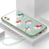 เคสโทรศัพท์สำหรับ iPhone,เคสนิ่มลายการ์ตูน Hello Kitty สำหรับเด็กผู้หญิง