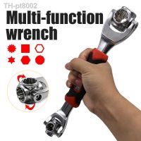 ▥♝۩  48in1 Wrench Tools Socket Works with Spline Bolts Torx 360 Degree 6-Point Universal Furniture Car Repairing Combination Tools AA