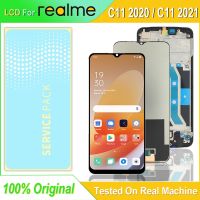 ORIGINAL 6.5 NEW LCD For Realme C11 RMX2185 LCD Display Touch Screen Digitizer Assembly For Realme C11 2021 RMX3231 LCD Screen