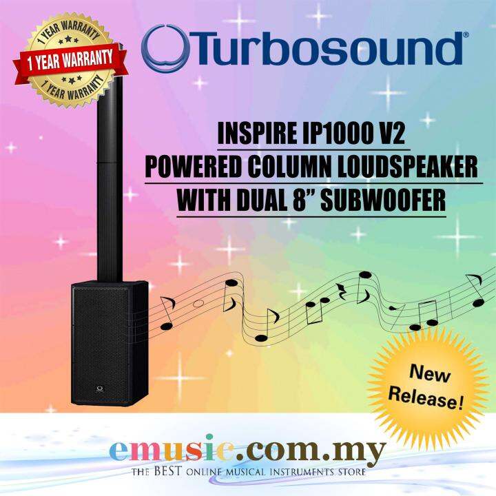 Turbosound Inspire iP1000 V2 Powered Column Loudspeaker (IP1000 / IP