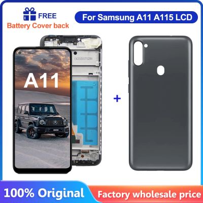 100 Original LCD For Samsung Galaxy A11 LCD Display Touch Screen Digitizer Assembly For Galaxy A11 A115 A115F/DS A115F A115M