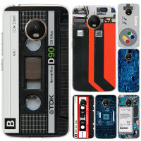 Retro Vintage Camera Cassette Music Battery Phone Case For Motorola Moto G9 G8 G7 G6 G5S E6 E5 E4 Plus Play Power One Action Mac