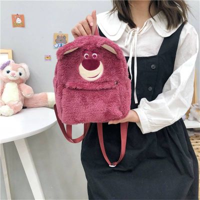 BigSale! Yb1 Lotso กระเป๋าเป้สะพายหลัง กระเป๋านักเรียน อเนกประสงค์ จุของได้เยอะ แฟชั่นสําหรับผู้หญิง BY1 Very Hot กระเป๋าเป้แฟชั่น