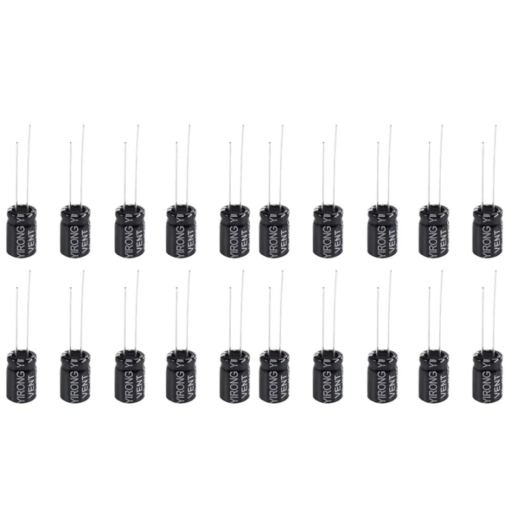 20 X 470uf 16v 105c Radial Electrolytic Capacitor 8x12mm Th 8533