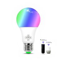 WIFI หลอดไฟเพลงอัจฉริยะ 4.5W E27 RGB + CCT สีหรี่แสงได้ Alexa Google Home IOS / Android APP Control AC85-265V▀