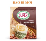 HCM Cà phê trắng hòa tan 3 in 1 Super White Coffee - Classic