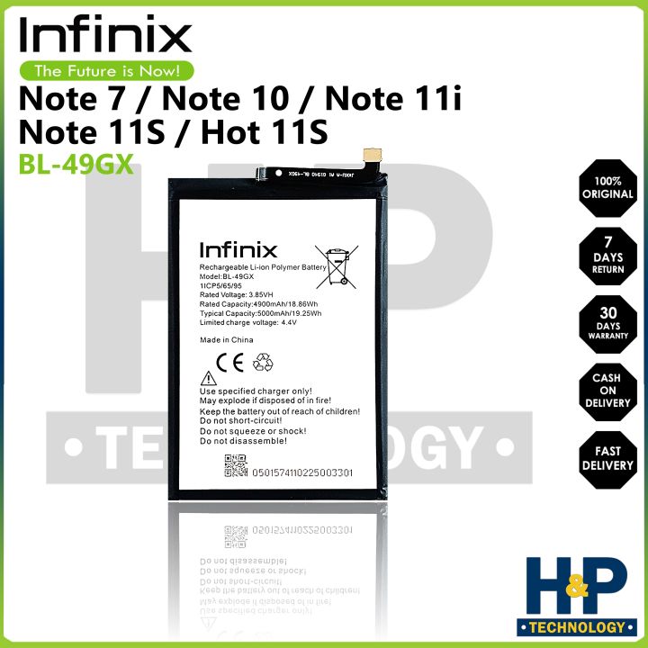 infinix hot 11s battery