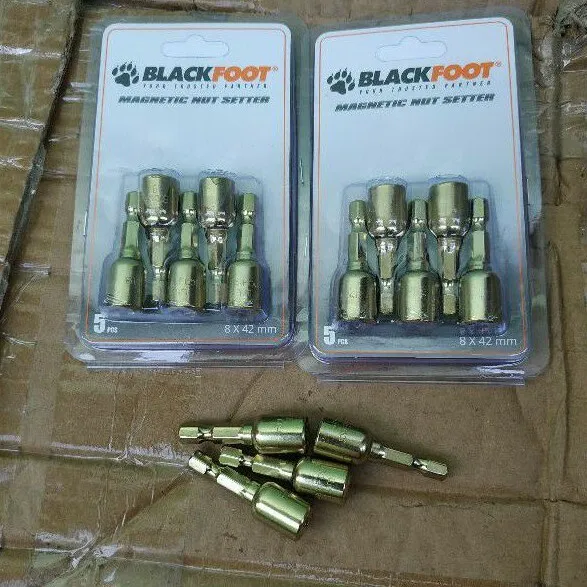 [PACK] Mata Sok Roofing (8 x 42mm) BLACKFOOT Baut Baja Ringan