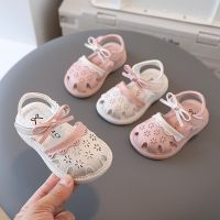 босоножки 신발 Kids Sandals 23 Summer New Baby Walking Shoes Soft Sole Princess Shoes Breathable Baby Girl Shoes Little Kid Shoes