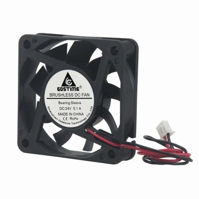 100 Pieces Gdstime DC 24V 60mm x 15mm Power Motor Brushless PC Cooling Fan 60x60x15mm 6015 6cm Cooling Fans