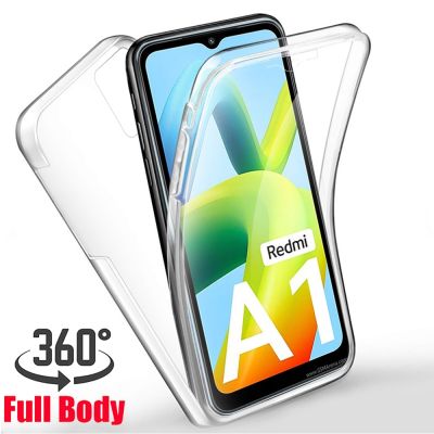【cw】 Front Back Transparent Case Xiaomi Redmi A1 Silicone Double Side Protection - Mobile Phone Cases amp; Covers Aliexpress ！