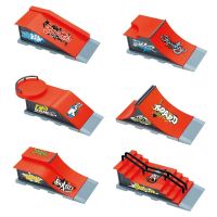 Finger BMX Tech Skateboards Mini Skate Park Ramp Sets Finger Scooter Fingertip Bikes Fingerboard Extreme Sport Deck Novelty Toys