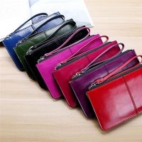 Brookv Huttb Womens Fashion Leather Clutch Long Purse Card Coin Wallet Handbag Bag Money Clip