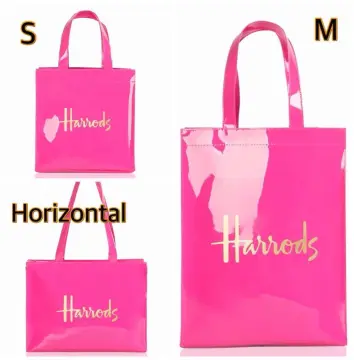 Harrods pink tote bag hot sale