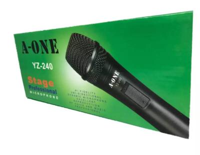 ไมค์พร้อมสาย ไมโครโฟน ร้องเพลง/พูด คาราโอเกะ Professional Dynamic Microphone LIVE  yz-240