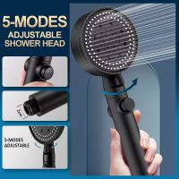 【YP】 Multifunctional Five-position Adjustable Shower Nozzle Handheld Silicone Accessories