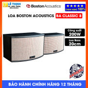 Loa Bookshelf Boston Acoustics BA Classic 8 ,công suất 200W, Bass 20cm