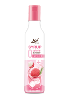 Lin น้ำหวานเข้มข้น กลิ่นลิ้นจี่ (Lin 0 Cal Lychee Syrup 300ml.)