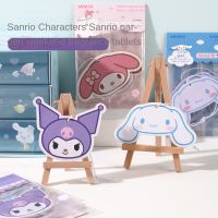 【cw】PINK Sanrioed Kawaii Cartoon Aromatpy Tablets My Melody Cinnamoroll Kuromi Anime Indoor Deodorant Incense Car Pendant Cute 【hot】