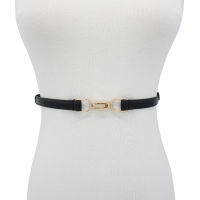 T-shirt womens belt accessories white versatile non perforated belt thin belt womens skirt decorative dress fashion  BRQW