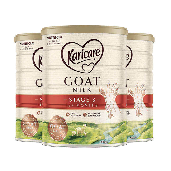 "Direct" New Zealand new packaging Karicare/ Keruikang infant goat milk powder 3 900g 3 cans