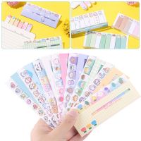 Kawaii Memo Pad Bookmarks Creative Cute Cat Panda Sticky Notes index Posted It Planner Stationery School Supplies Paper Stickers